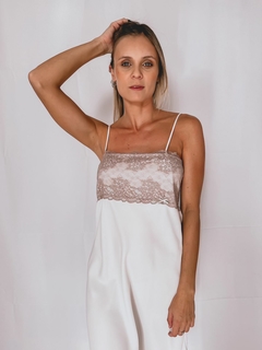 Vestido the sign Blanco - Constanza Vercelli