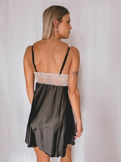 Vestido Magnolia Negro - Constanza Vercelli en internet