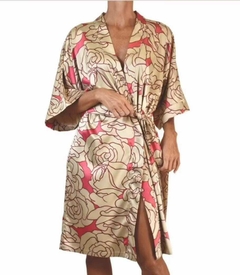 kimono raso estampado