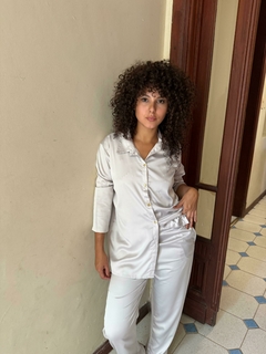 pijama camisero grey - tienda online