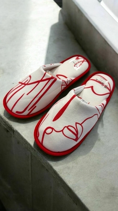 pantufla estampada inyectada