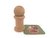 Carretéis de bonequinha Básico/Bonequinha(o) /Ginger/Mamãe Noel/ Sagrada Família (7cm)