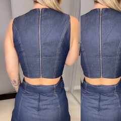 Cropped Brim Jeans na internet