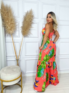 Vestido Longo Feminino Festa Tendência Inspiração Far Moda Blogueira na internet
