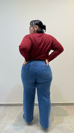 JEAN WIDE LEG SID