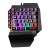 Teclado Gamer One Hand | TACTICAL By SKYWAY | Semi-Mecanico | Retroiluminado Rgb