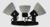 Spot Anabella 3 Luces Redonda | Aplique de Techo o Pared con Tulipas de Vidrio - comprar online