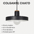 Colgante Chato de Metal y Madera – Diámetro 33 cm | Estilo Industrial E27 en internet