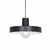 Colgante Chato de Metal y Madera – Diámetro 33 cm | Estilo Industrial E27 - comprar online