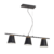 Colgante KONA 3L - 3 Luces | Blanco o Negro | Lámpara E27