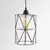 Lámpara Colgante Jaula Saori | Diseño Industrial en Negro, Blanco o Cobre – UBID - tienda online