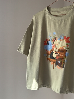 Remera Piano (alg pesado) - comprar online