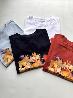 Remera Pugs gorditos - kimchi