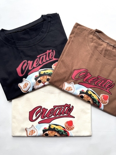 Remera MIAU BURGES - kimchi