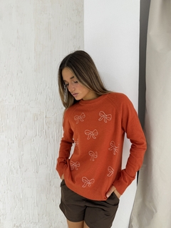 Sweater Ranglan Bow - comprar online