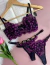 Lingerie Personalizável Tuler Preto Coração Roxo - comprar online