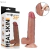 Pênis Super Realístico com Dupla Camada - Lucky - 20,3 x 4,0cm - 7657 - comprar online
