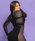 Vestidos com Manga Longa e Detalhes em Strass Y2155 na internet