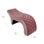 Maca Estofada Classic Capitonê - 80x60x190cm - Veludo Rose - comprar online