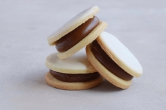Alfajor de Chocolate Blanco