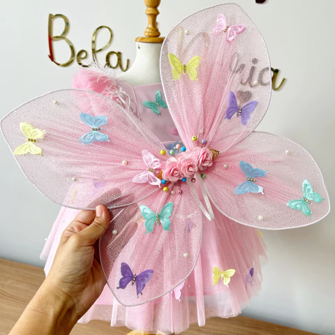 Asa borboletas vazadas