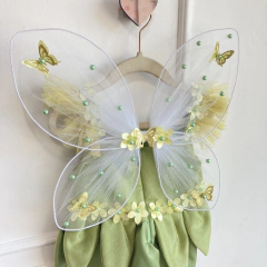 Kit sininho com asa e romper - Belamaria