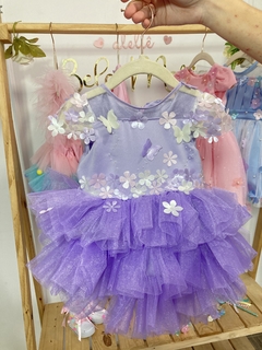 Kit romper jardim encantado lílas - comprar online