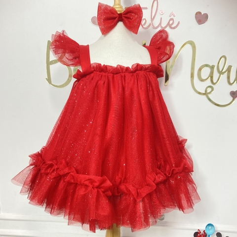 Vestido Bella vermelho