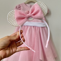 Tiara Minnie pérolas - comprar online