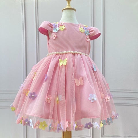 Jardim encantado com cinto de Pérolas