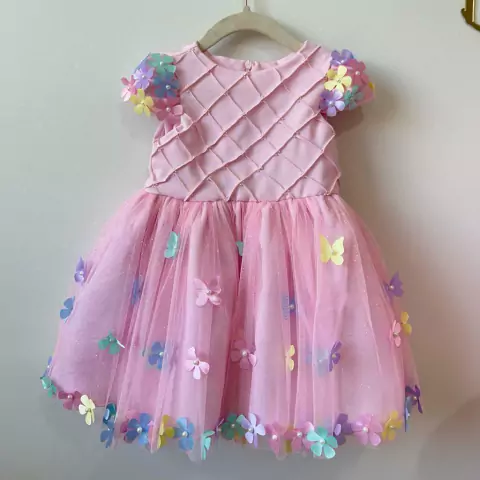 Vestido Dora flores