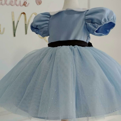 Vestido Alice no país das maravilhas