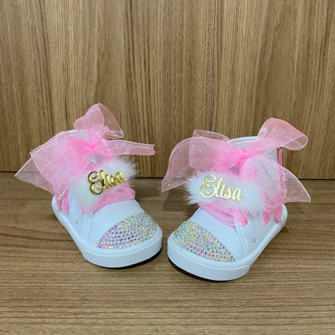 Tênis com nome jardim das borboletas - comprar online