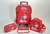 Kit Escolar - Mochila carrinho + Lancheira + Estojo Duplo + Porta Higiene