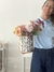 box floral mediano ( diametro 15 cm x 17 alto sin contar volumen de flores ) - tienda online