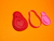 1010 Palta corazon: cortante+sello(2 piezas) - comprar online