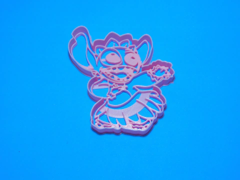5282 Stitch: cortante+sello (2 piezas)