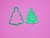 6355 arbol de navidad: cotante+sello(2 piezas) - Piquillin3D, tienda de cortantes