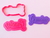 3042 Gracias en relieve 10 cm(2 piezas)