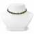 Choker Maleável com Zircônias em Gota – Bijuteria Fina – Verde, Azul, Rosa, Citrino ou Cristal CL185 - loja online