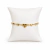 Pulseira Feminina em Aço Dourado com Corações e Love PU323