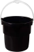 BALDE PLÁSTICO 8LT PRETO ASTRA