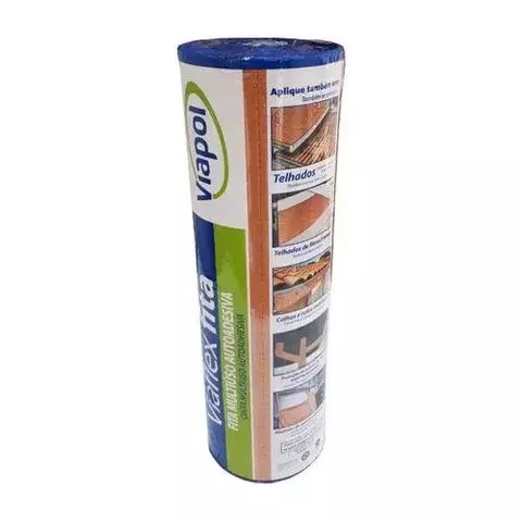 VIAFLEX FITA TELHA 45CM X 10M - CAIXA 4UN - VIAPOL - comprar online