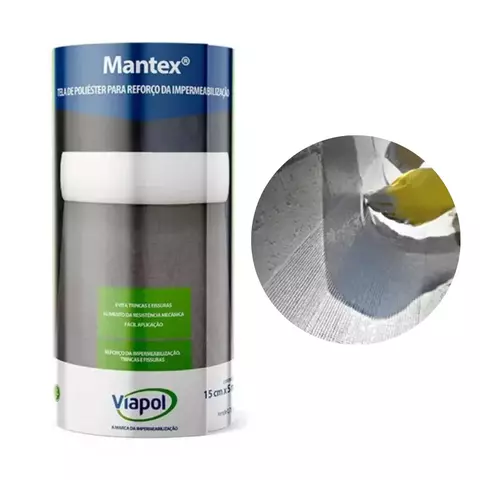 TELA DE POLIÉSTER MANTEX 15CM X 50M - VIAPOL - comprar online