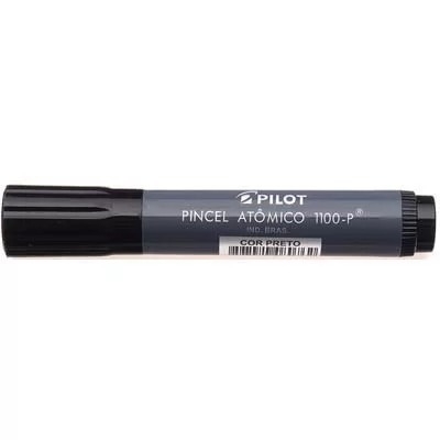 Pincel marcador atômico Preto 1.100-p Pilot CX 12 UN