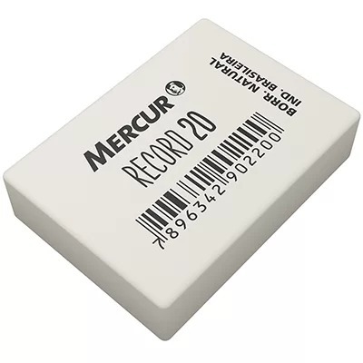 Borracha branca escolar Record Mercur UN 1 UN