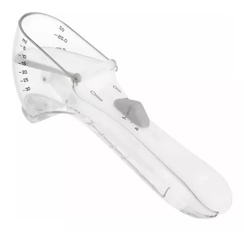 Colher De Medida Medidora Botão Ajustável Cozinha Clink