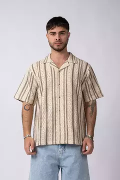 Camisa Manga Corta Crochet Steam VCP en internet