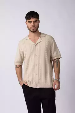 Camisa Manga Corta Tejida Mist VCP - Hormaf