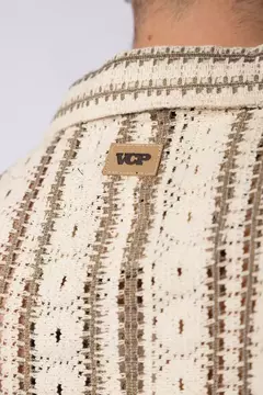 Camisa Manga Corta Crochet Steam VCP en internet